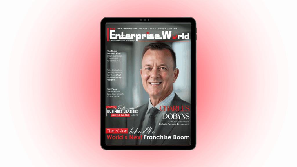 Charles Dobyns featured in The Enterprise World magazine for franchise development leadership