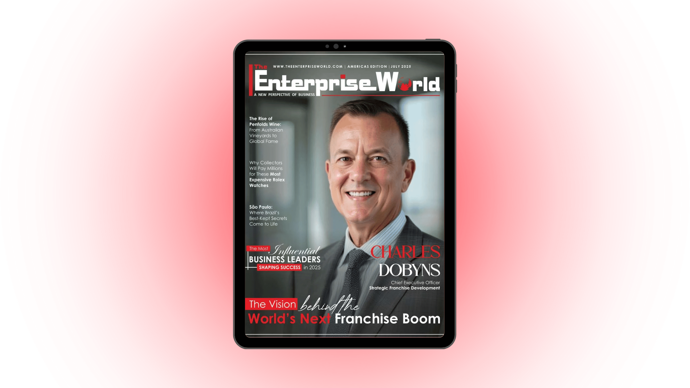 Charles Dobyns Recognized for Visionary Leadership and Impact in Franchising